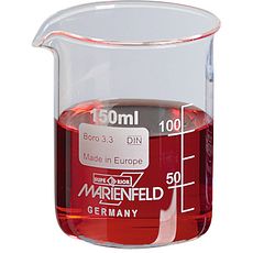 Béchers forme basse en verre borosilicaté