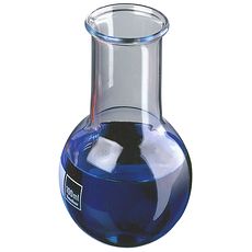 Ballons à fond plat, col large en verre borosilicaté
