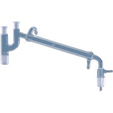 Ponts de distillation avec condenseur Liebig 2 raccords olives et fixation Claisen