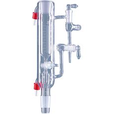 Récepteurs de distillation selon Anschütz-Thiele avec chemise de refroidissement