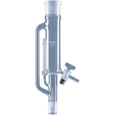 Têtes d'extraction selon Soxhlet, avec robinet en verre
