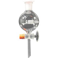 Ampoules sphériques robinet en verre