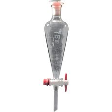 Ampoules coniques robinet en PTFE