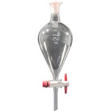 Ampoules forme poire robinet en PTFE
