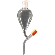 Ampoules forme poire robinet déporté en PTFE