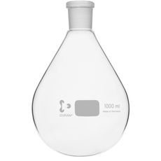 Ballons à col rodé d'évaporation en verre borosilicaté