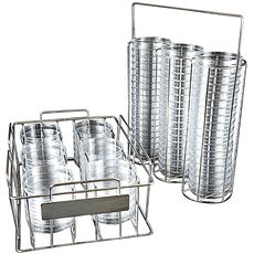 Portoirs en acier inox pour boîtes de Pétri