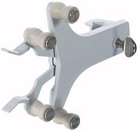 Pince pour burette support à rouleaux