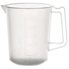 Carafes en PP graduations moulées