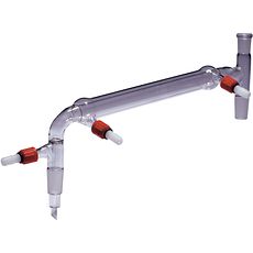 Pont de distillation avec réfrigérant