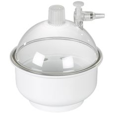 Dessiccateurs en plastique avec robinet et vanne anti-retour