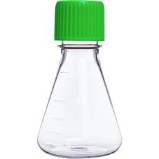 Erlenmeyers pour culture bactèrienne en polycarbonate avec bouchon ventilé
