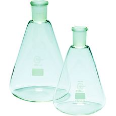 Erlenmeyers col rodé en verre borosilicaté 3.3 PYREX®