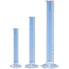 Eprouvettes graduées classe A en verre borosilicaté 3.3