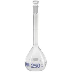 Fioles jaugées Hirschmann® classe A en verre DURAN® bouchon en verre
