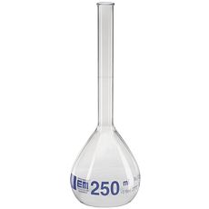 Fioles jaugées Hirschmann® classe A en verre DURAN® avec rebord