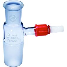 Raccords droits rodés avec prise de vide latérale, PYREX®