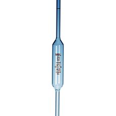 Pipettes jaugées en verre classe AS, 1 trait