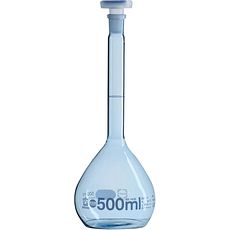 Fioles jaugées gainées classe A bouchon en PP
