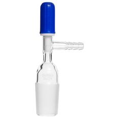 Robinet pour dessiccateur clé PTFE rodage 24/29 ouvert