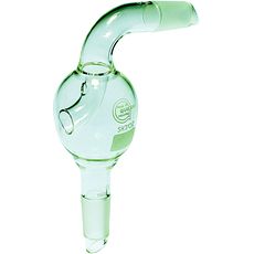 Têtes de distillation coudées avec ampoule de garde , PYREX®