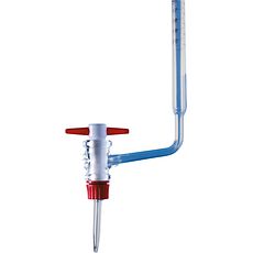 Burettes classe AS robinet latéral en PTFE