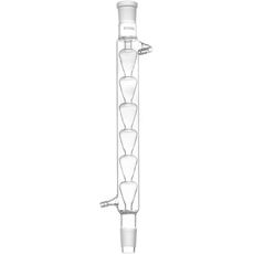 Colonne réfrigérante d'Allihn en verre borosilicaté 3.3 