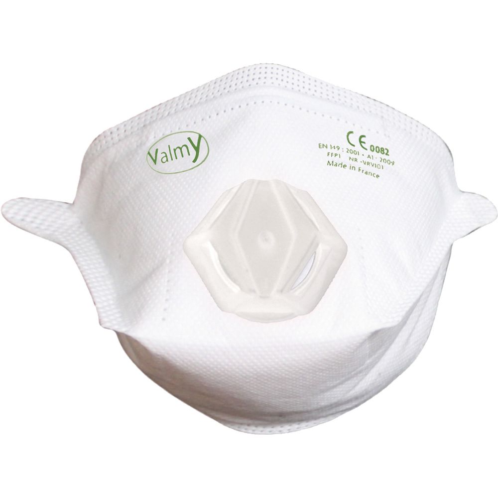 Masques pliables à valves usage intensif FFP1, FFP2