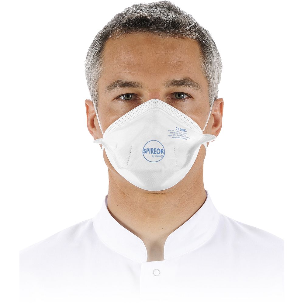 Masques FFP1, FFP2, FFP3 pliables anti-poussières double ...