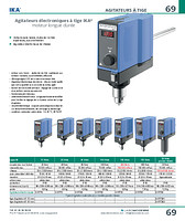 Agitateur électronique 100 litres deux gammes de vitesse