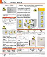 Coffres de sécurité multirisques