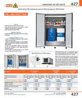 Armoires 90 minutes pour fûts jusqu'à 200 litres