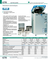 Autoclaves automatiques