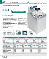 Autoclaves à vide fractionné