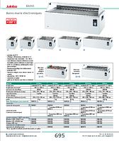 Bains-marie électroniques