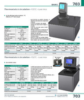 Thermostats à circulation +135°C - cuve inox