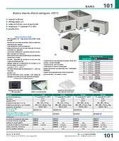 Bains-marie électroniques +95°C