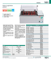 Bains à agitation électroniques 20 litres