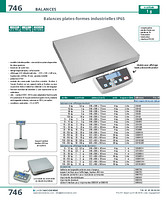 Balances plates-formes industrielles IP65