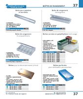 Boîtes carrées en polyéthylène multi-usage