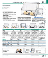 Boîte à gants avec raccord d'aspiration