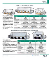 Boîtes à 4 gants en PMMA