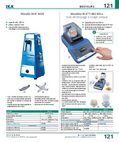 Moulins avec bols de broyage à usage unique