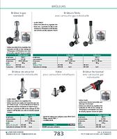 Brûleur horizontal avec cartouche individuelle