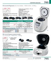 Microcentrifugeuse programmable 12 x microtubes - 15000 tr/min - 15600 g