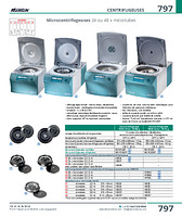 Microcentrifugeuse ventilée 24 ou 48 x microtubes 18000 tr/min