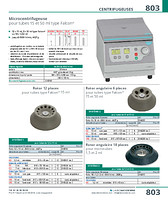 Centrifugeuse pour tubes 15 et 50 ml type Falcon®