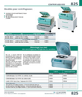 Meubles pour centrifugeuses