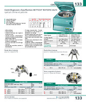 Centrifugeuse de paillasse spéciale chimie et pétrole
