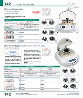 Microcentrifugeuse 12 places 6000 tr/min fonctions CMC et vortex